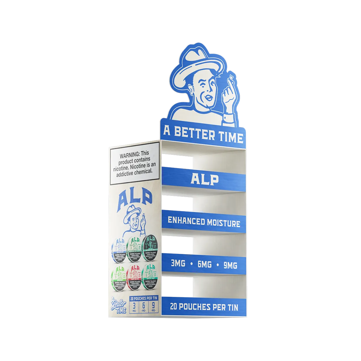 4 Tier Acrylic Display