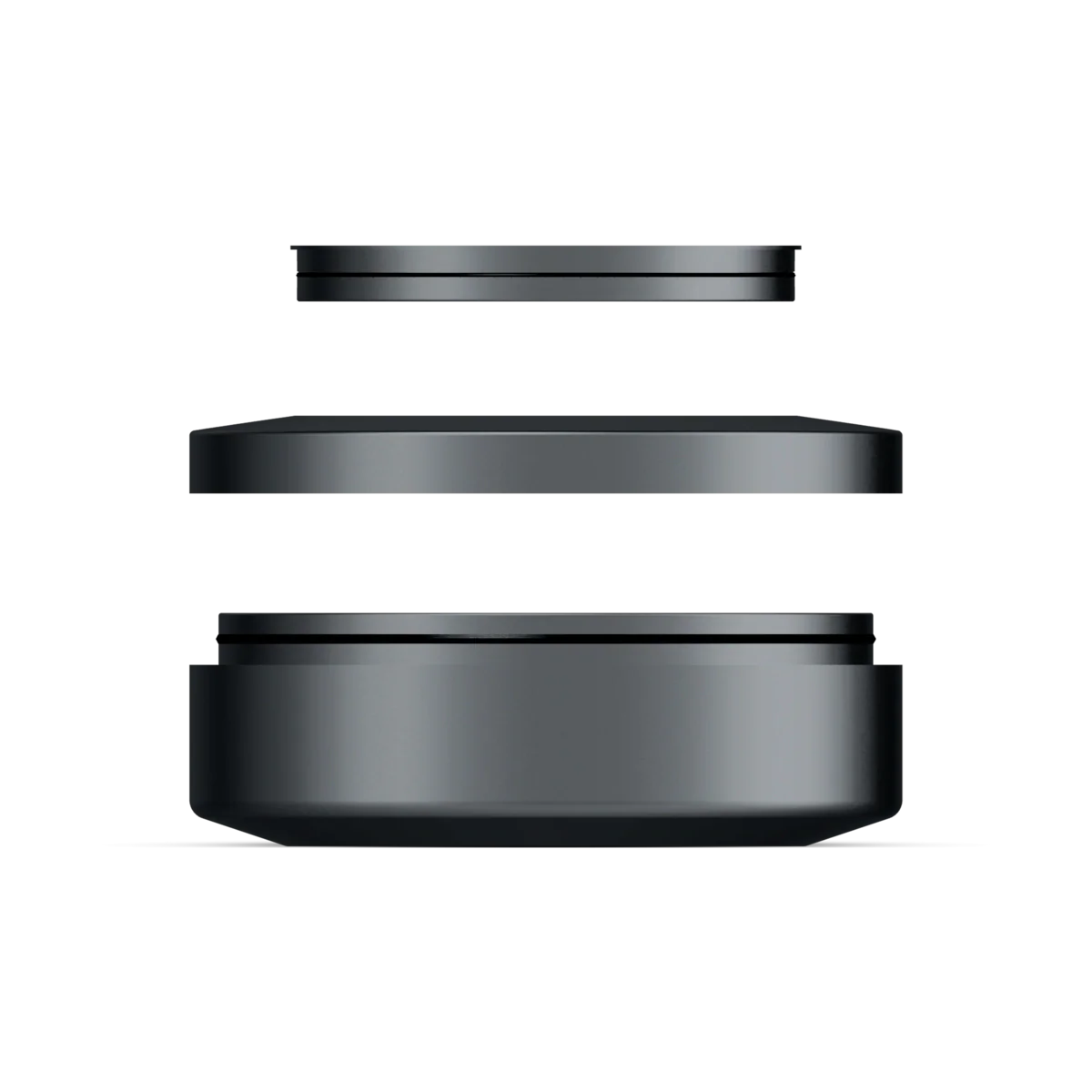 Metal Travel Tin Gunmetal