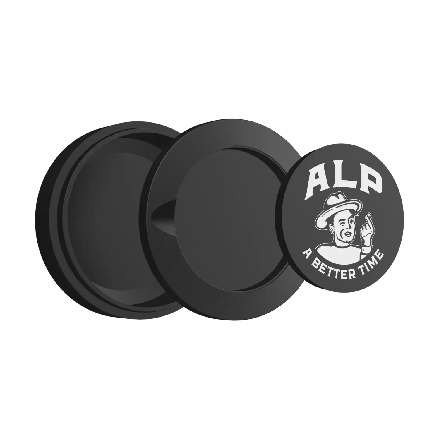 Metal Travel Tin Black