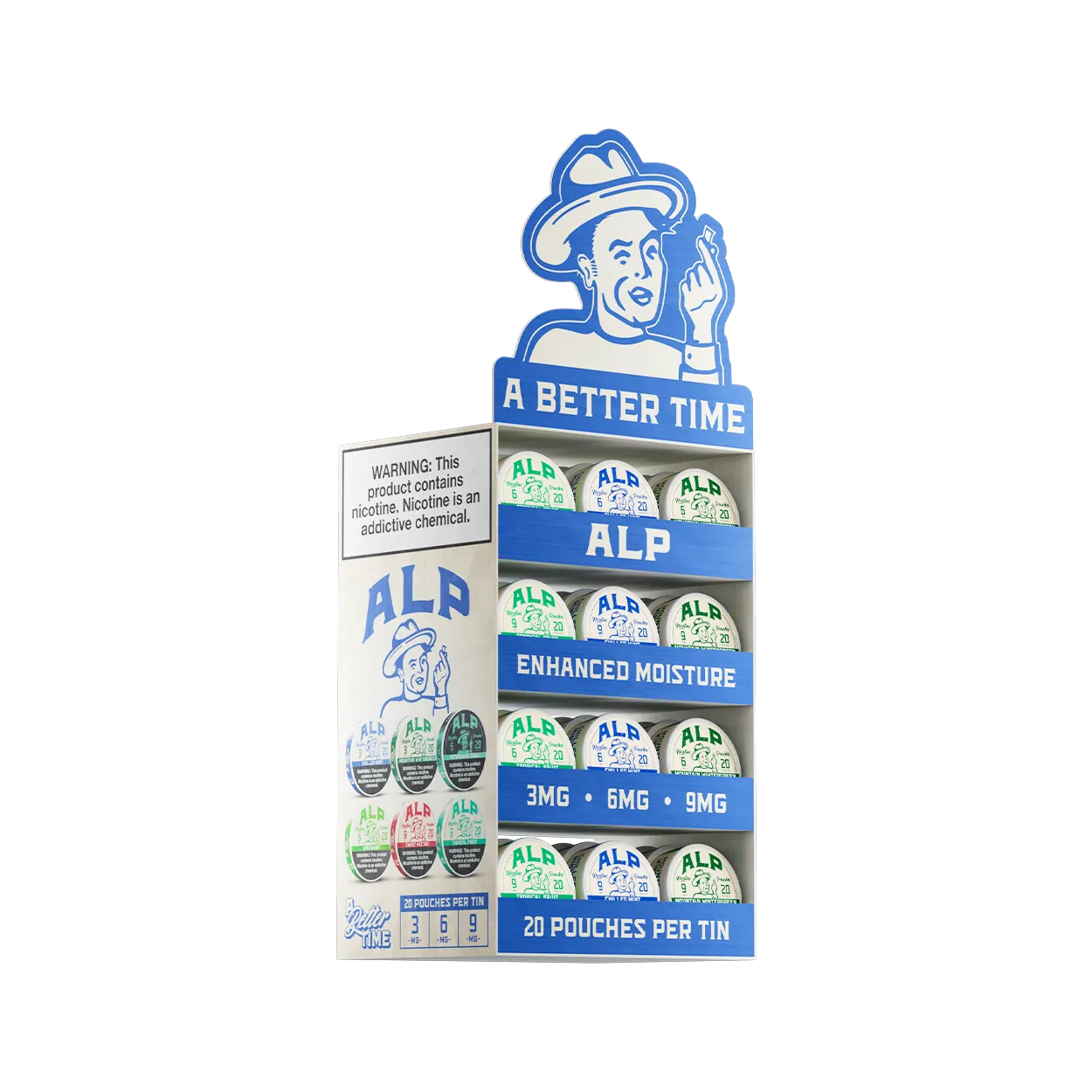 4 Tier Acrylic Display