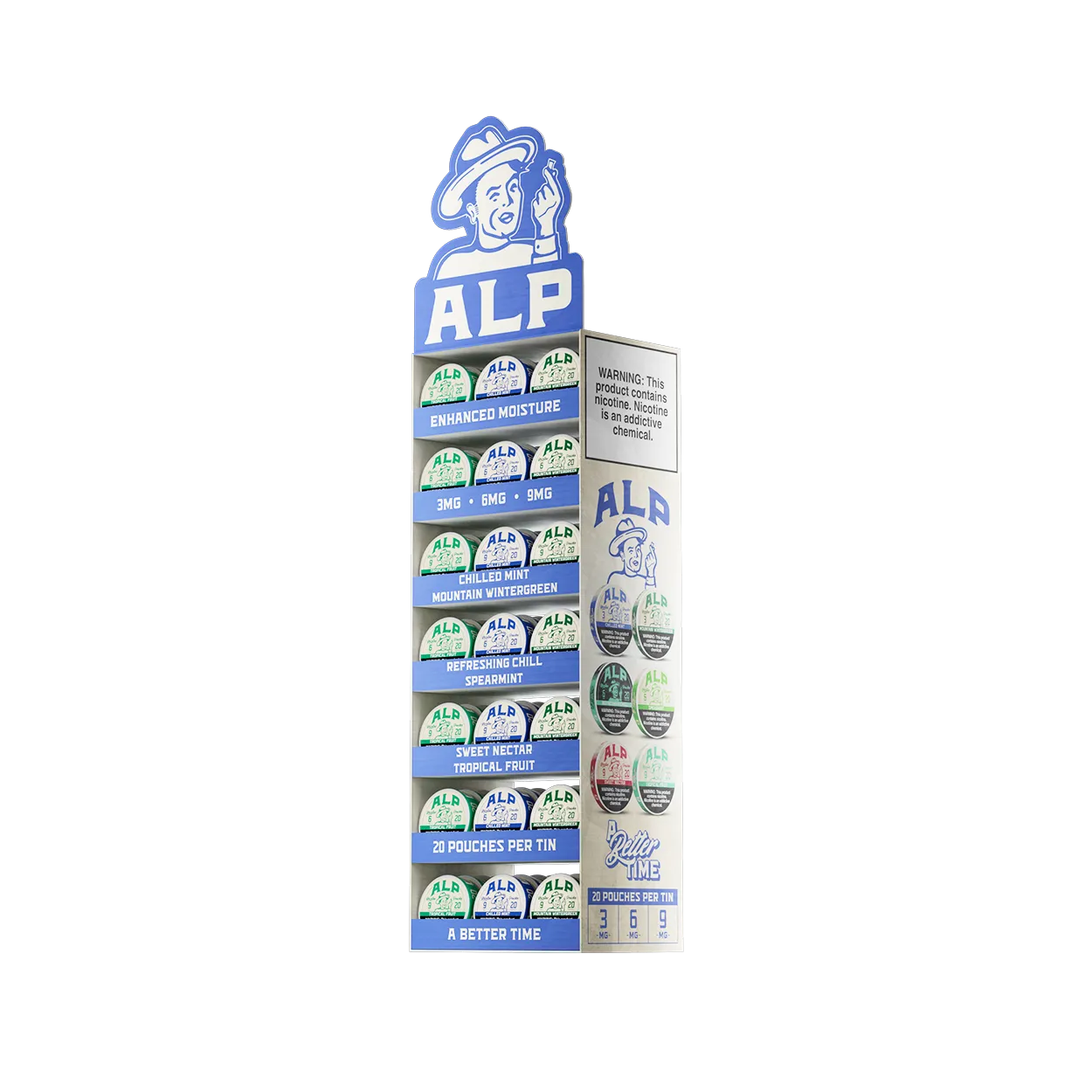 7 Tier Acrylic Display