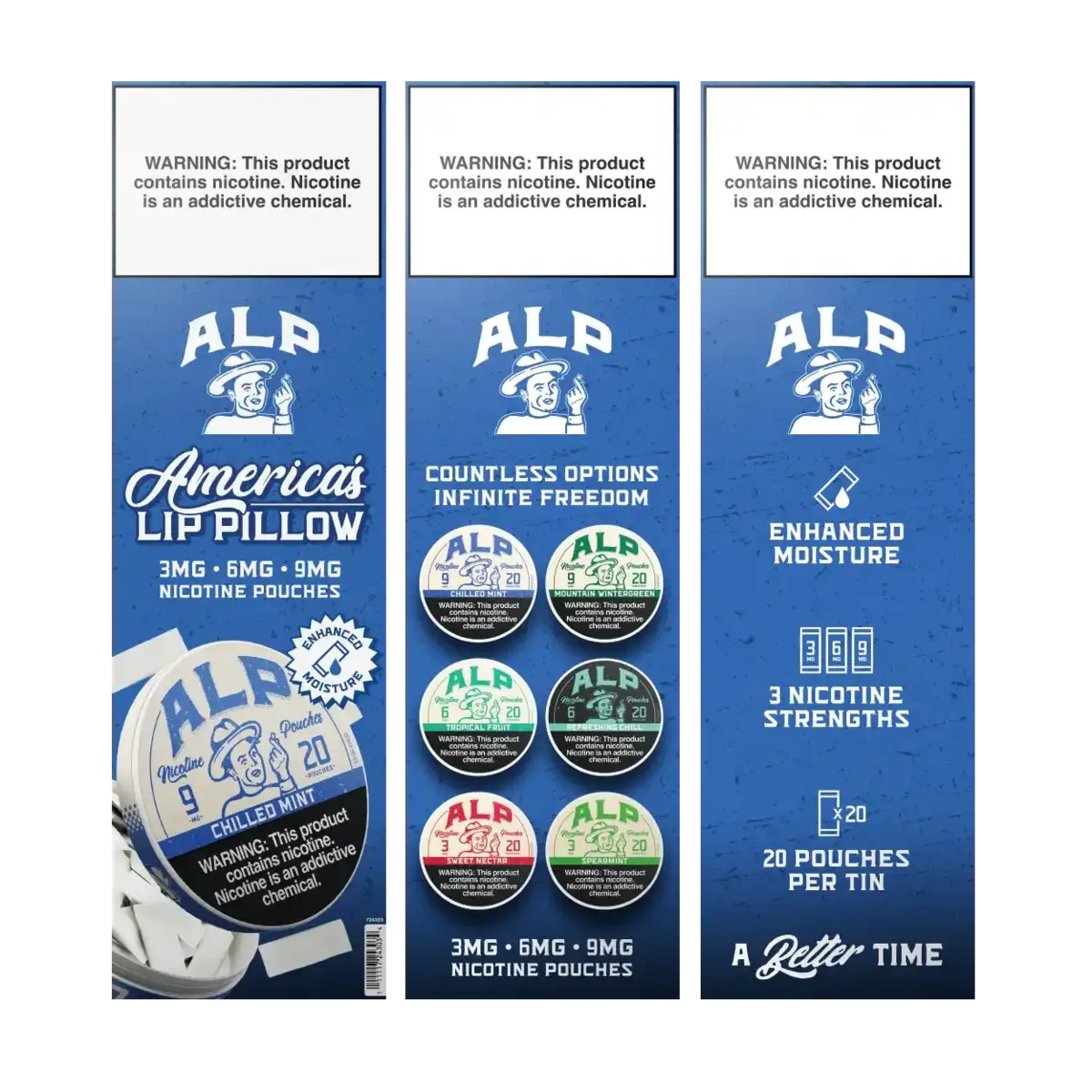 Bollard 10 Pack - Blue