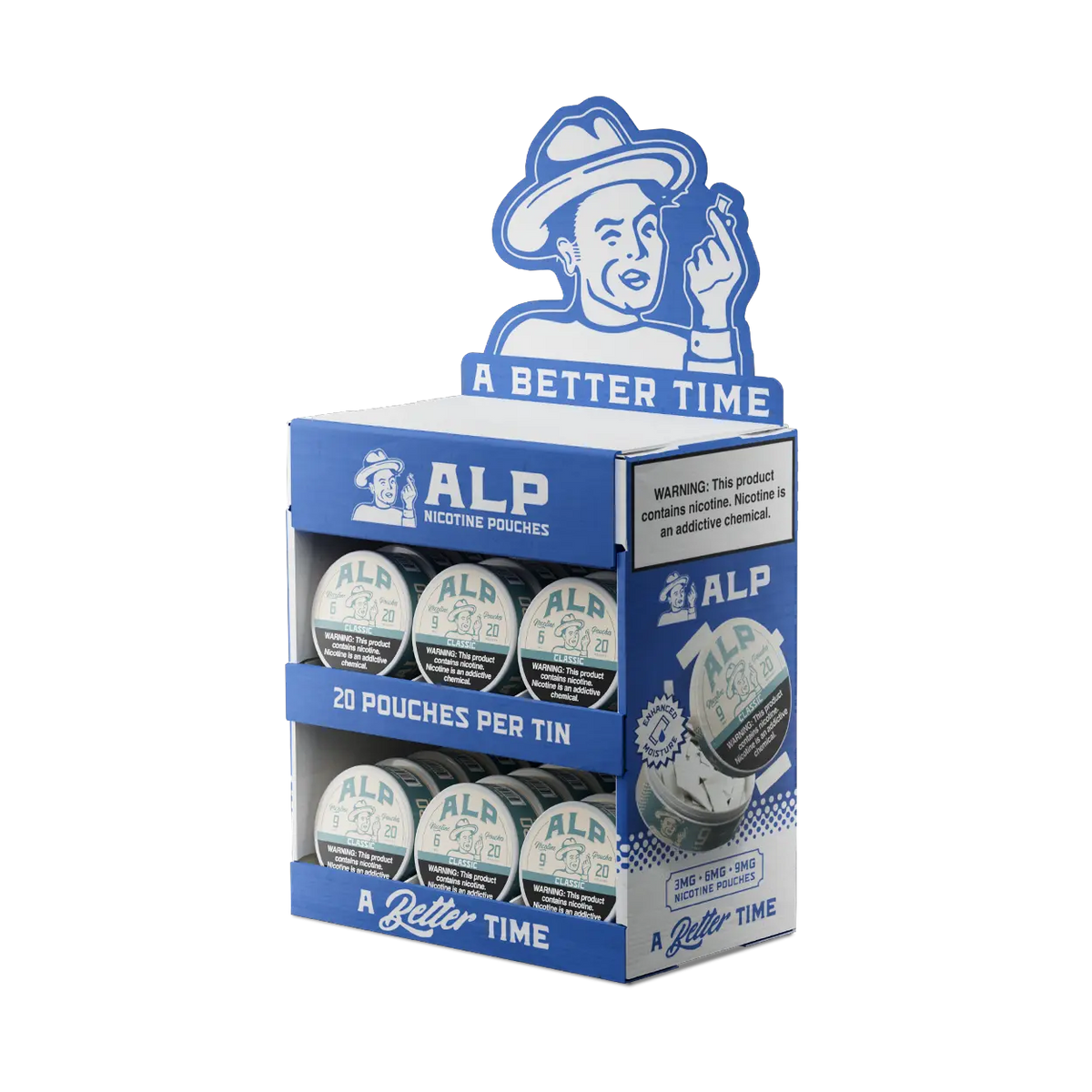 Classic - 2 Tier ALP Corrugated Display