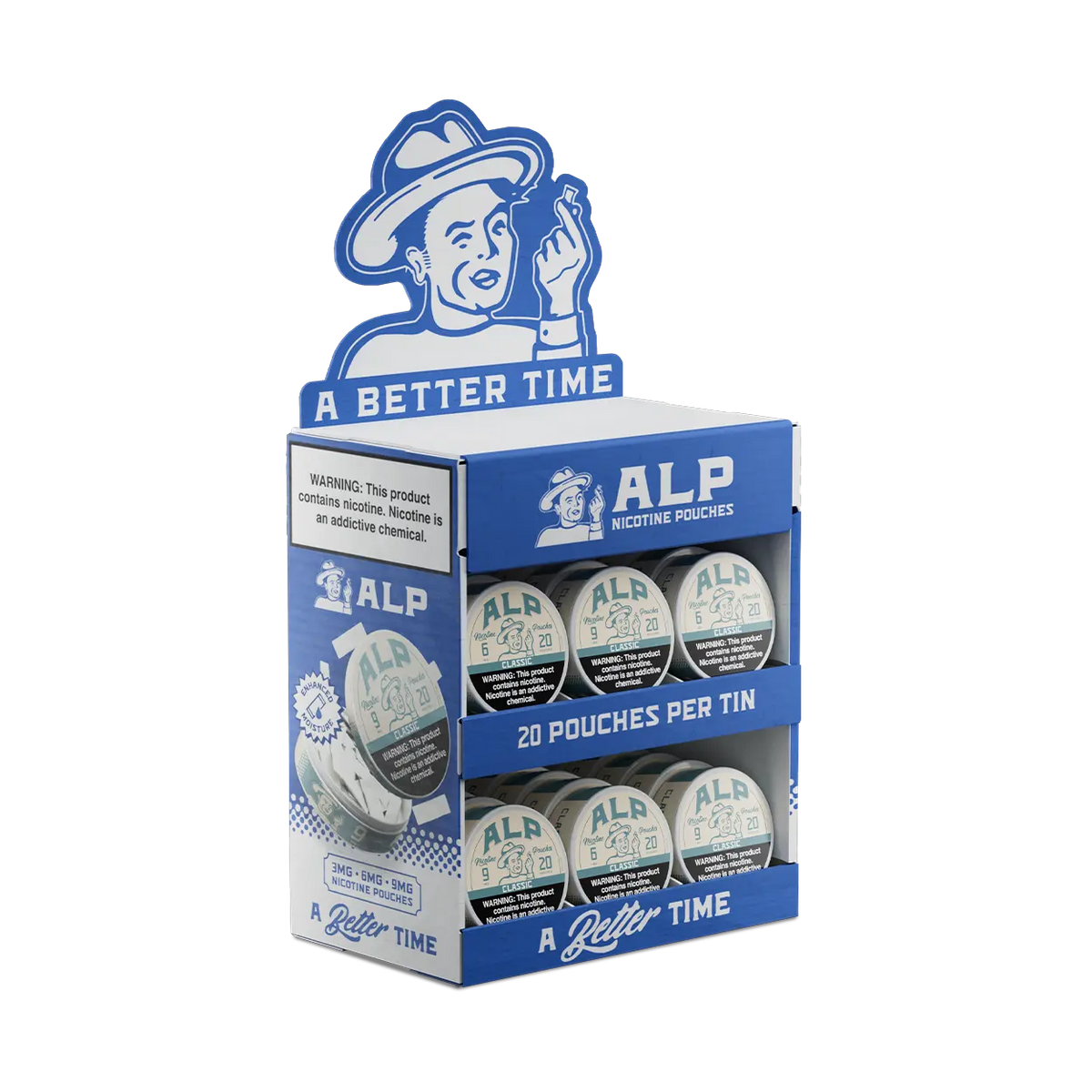 Classic - 2 Tier ALP Corrugated Display