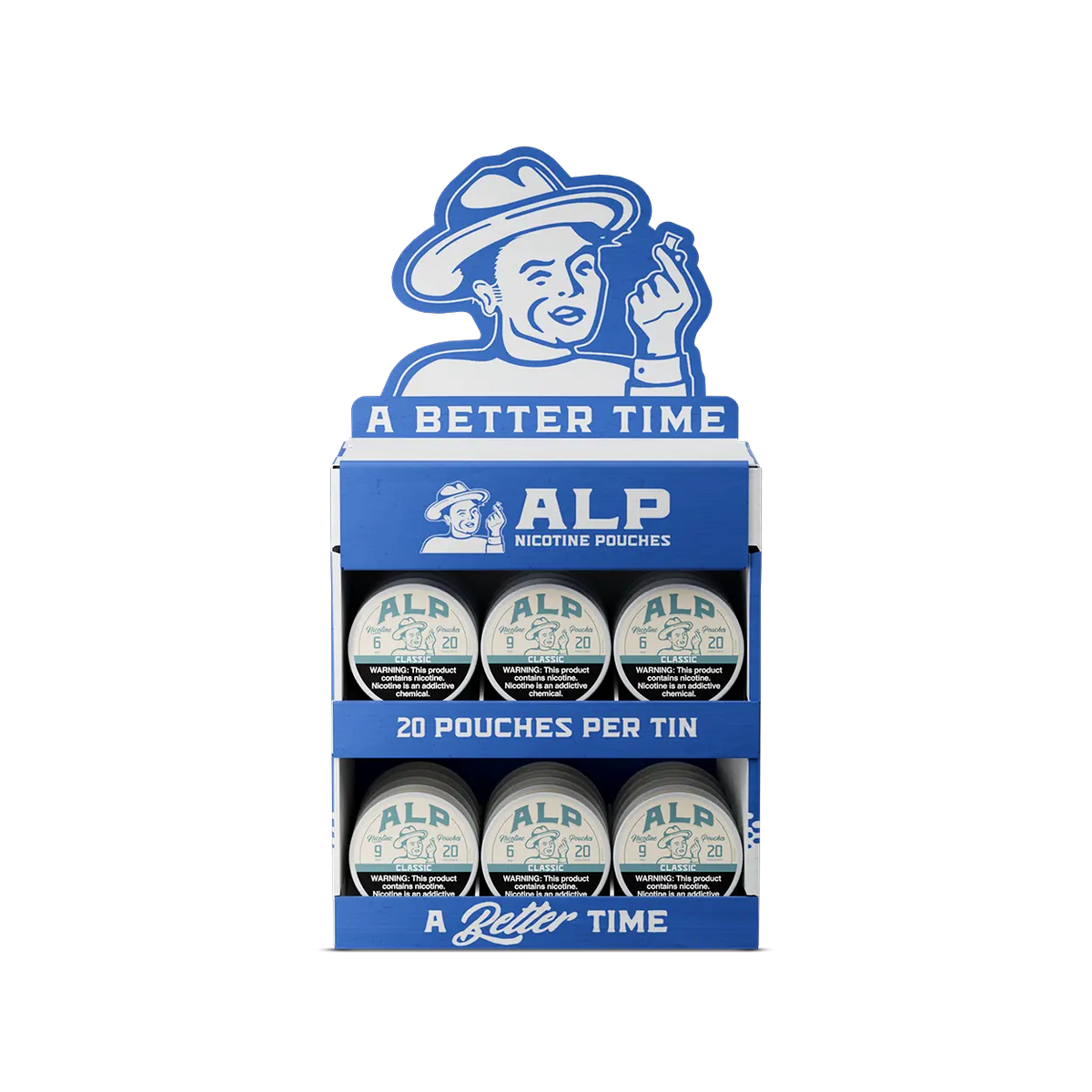 Classic - 2 Tier ALP Corrugated Display