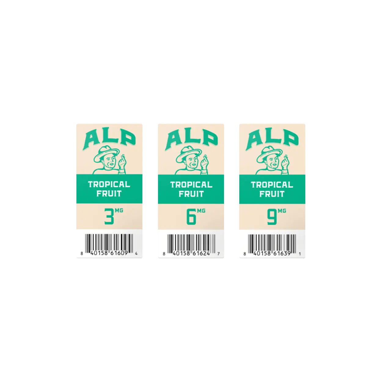 SHELF TAG - ALP Tropical Fruit Label