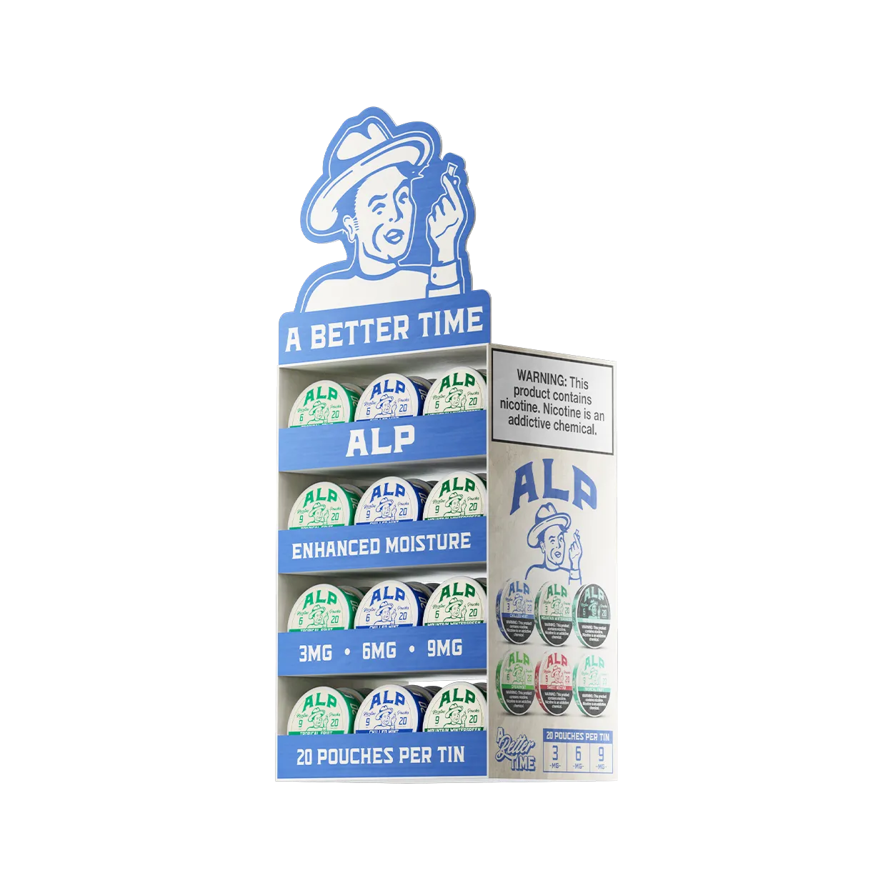 4 Tier Acrylic Display