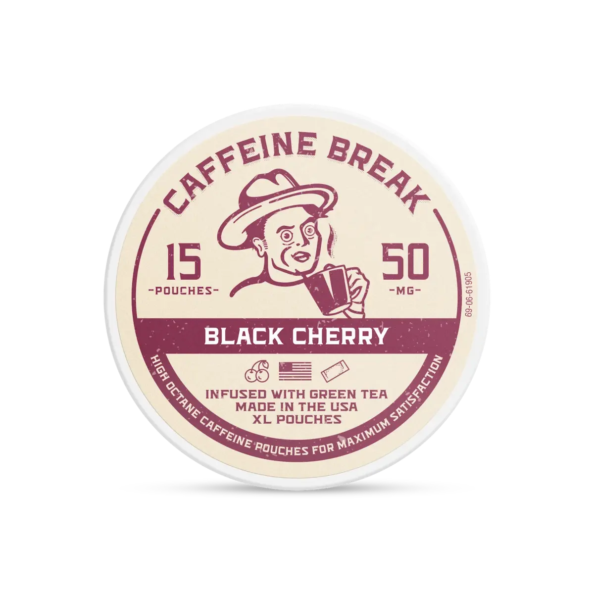 Black Cherry Caffeine Pouches
