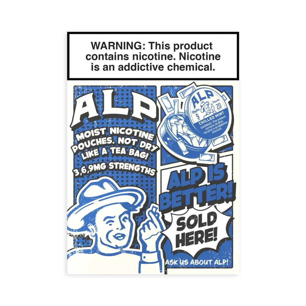 Comic Window Cling - Large