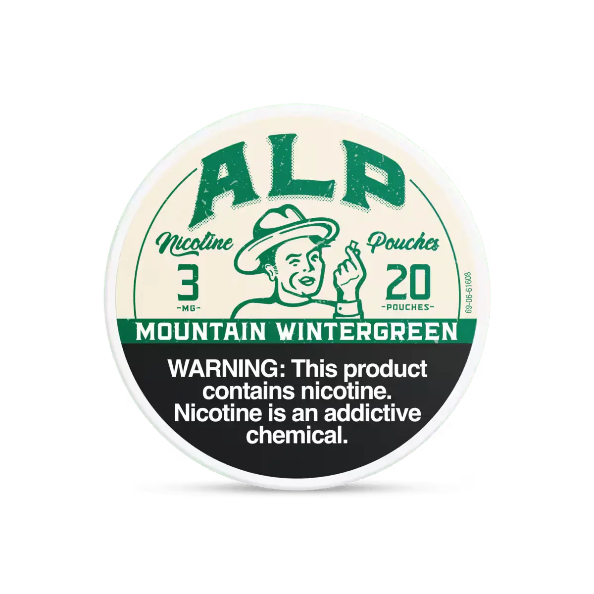 alpine tobacco company Fresh Filtration 1959-60, light menthol vintage American Cigarette Pack Alpine (black name) (Menthol Fresh