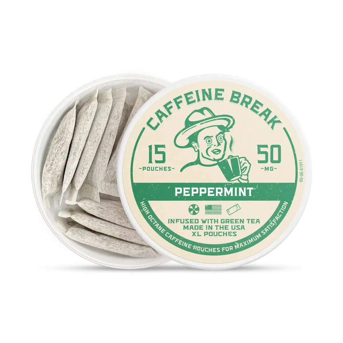 Peppermint Caffeine Pouches