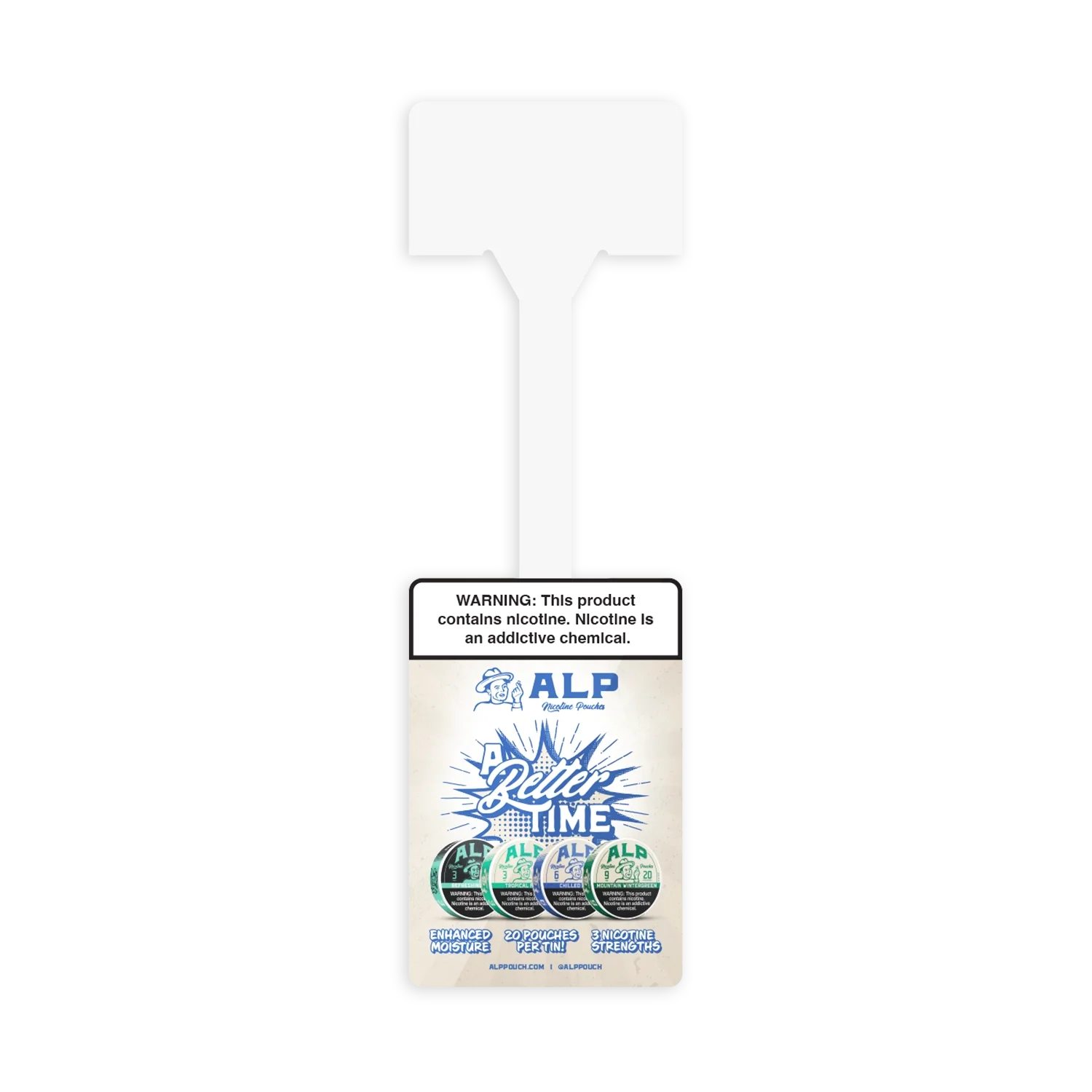 Better Time Shelf Talker